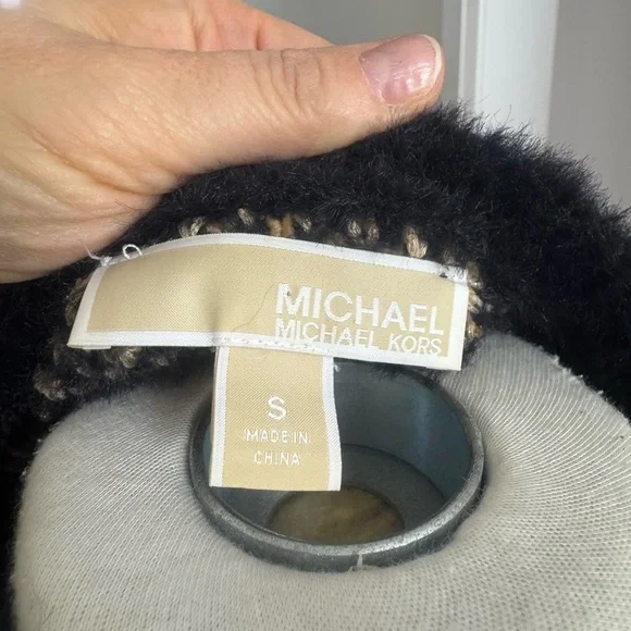 MICHAEL Michael Kors Fuzzy Leopard Knit Sweater – Size S - Picture 6 of 7